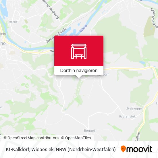 Kt-Kalldorf, Wiebesiek Karte