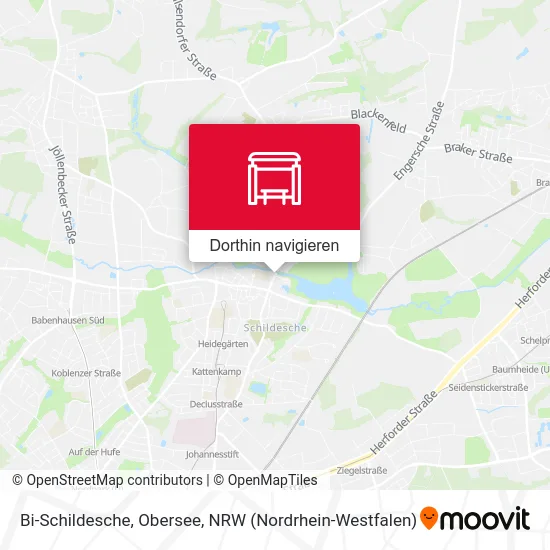 Bi-Schildesche, Obersee Karte