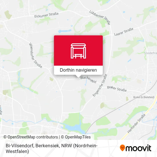 Bi-Vilsendorf, Berkensiek Karte