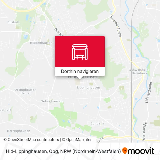 Hid-Lippinghausen, Opg Karte