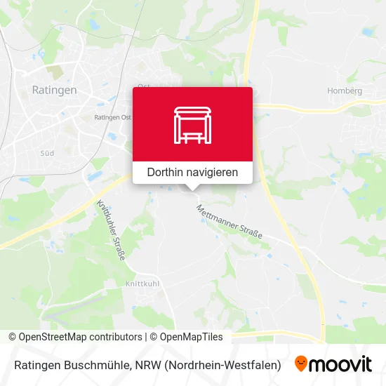 Ratingen Buschmühle Karte