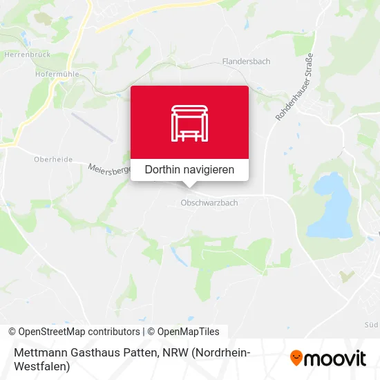 Mettmann Gasthaus Patten Karte