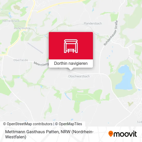 Mettmann Gasthaus Patten Karte