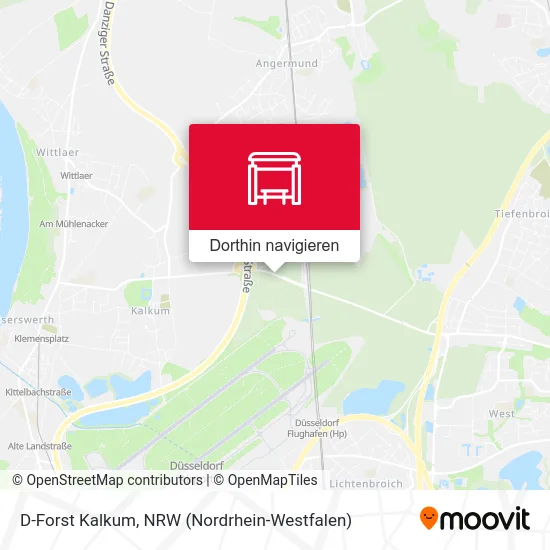 D-Forst Kalkum Karte
