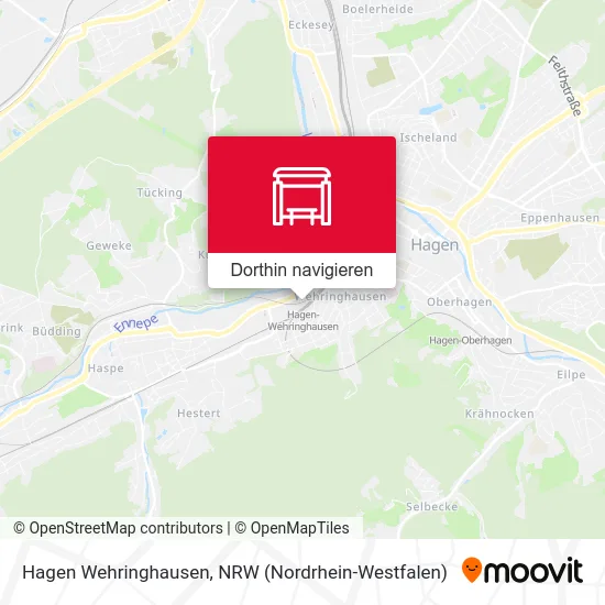 Hagen Wehringhausen Karte