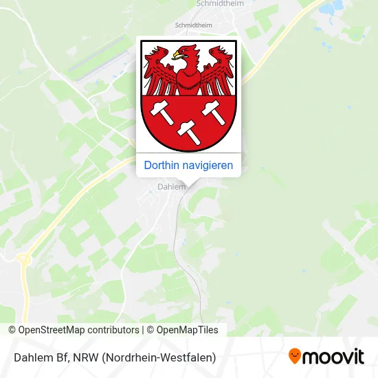 Dahlem Bf Karte