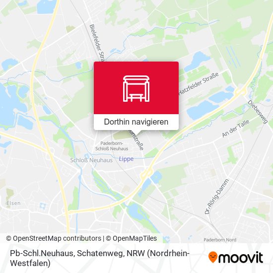 Pb-Schl.Neuhaus, Schatenweg Karte