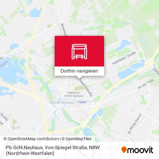 Pb-Schl.Neuhaus, Von-Spiegel-Straße Karte
