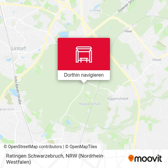 Ratingen Schwarzebruch Karte