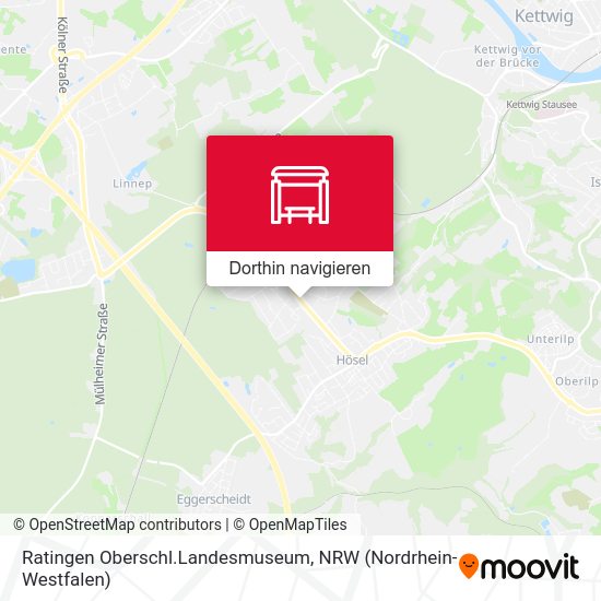 Ratingen Oberschl.Landesmuseum Karte