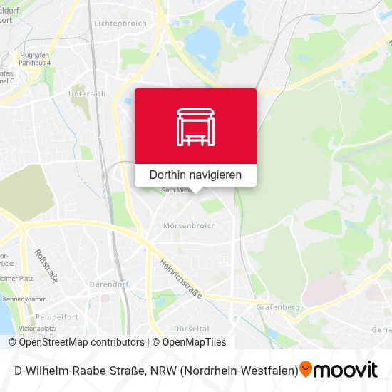 D-Wilhelm-Raabe-Straße Karte