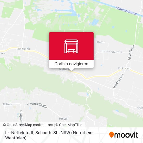 Lk-Nettelstedt, Schnath. Str Karte