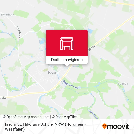 Issum St. Nikolaus-Schule Karte