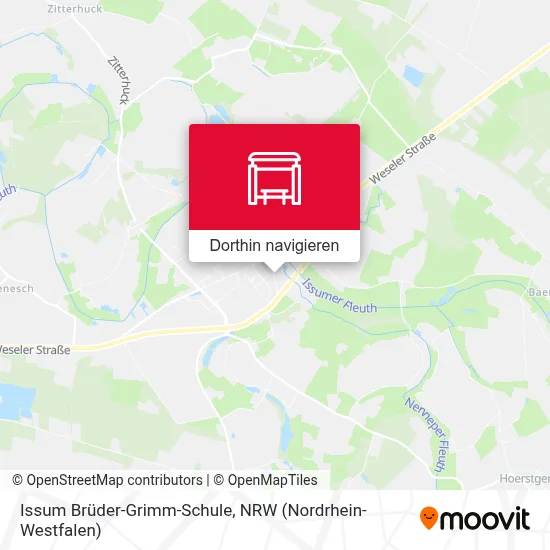 Issum Brüder-Grimm-Schule Karte