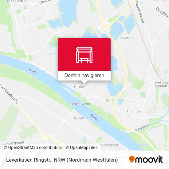 Leverkusen Ringstr. Karte