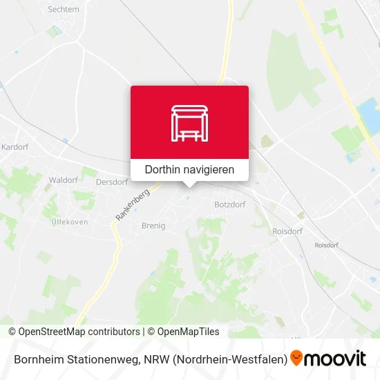 Bornheim Stationenweg Karte