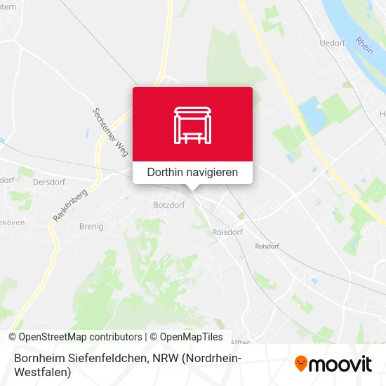 Bornheim Siefenfeldchen Karte