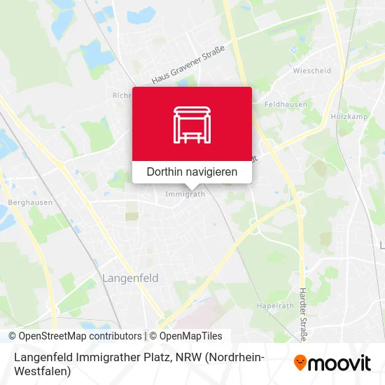 Langenfeld Immigrather Platz Karte