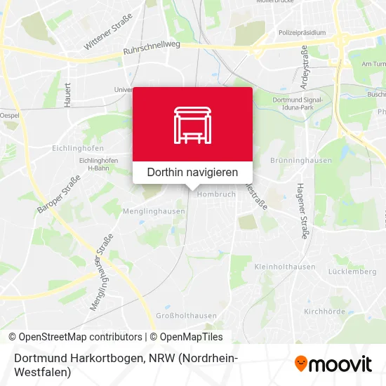 Dortmund Harkortbogen Karte