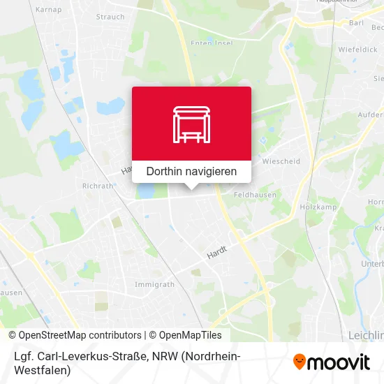 Lgf. Carl-Leverkus-Straße Karte