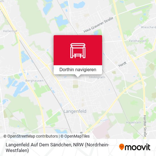 Langenfeld Auf Dem Sändchen Karte