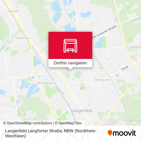 Langenfeld Langforter Straße Karte