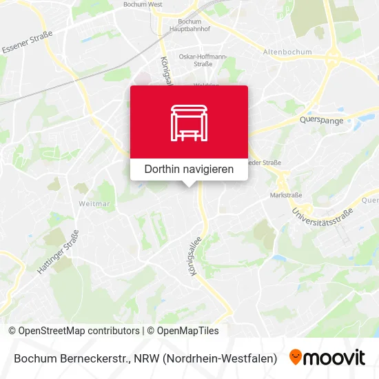 Bochum Berneckerstr. Karte