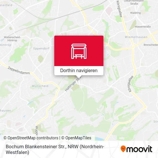 Bochum Blankensteiner Str. Karte