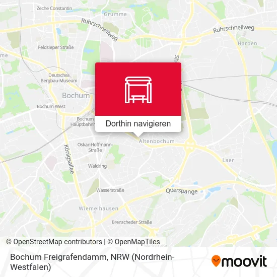 Bochum Freigrafendamm Karte