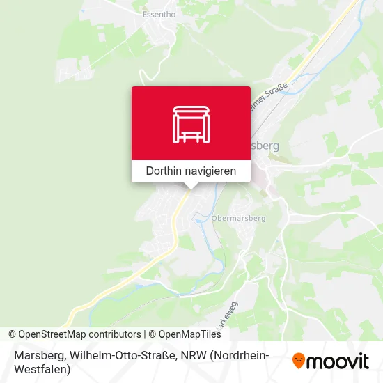 Marsberg, Wilhelm-Otto-Straße Karte