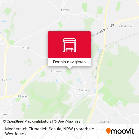 Mechernich Firmenich Schule Karte