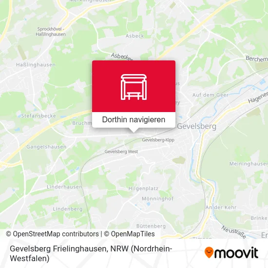 Gevelsberg Frielinghausen Karte
