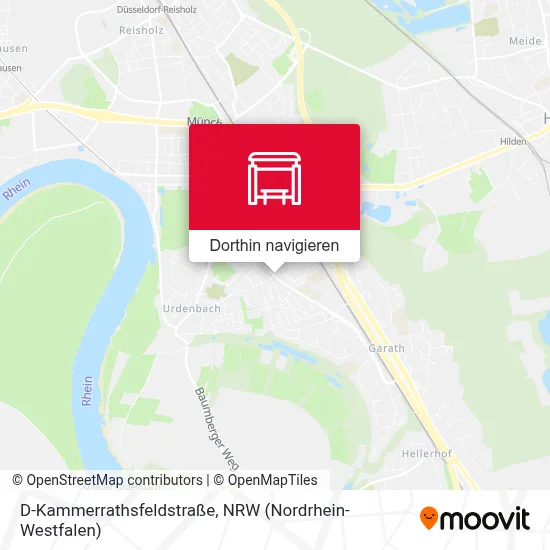 D-Kammerrathsfeldstraße Karte