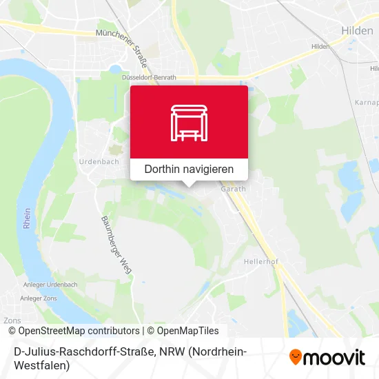 D-Julius-Raschdorff-Straße Karte