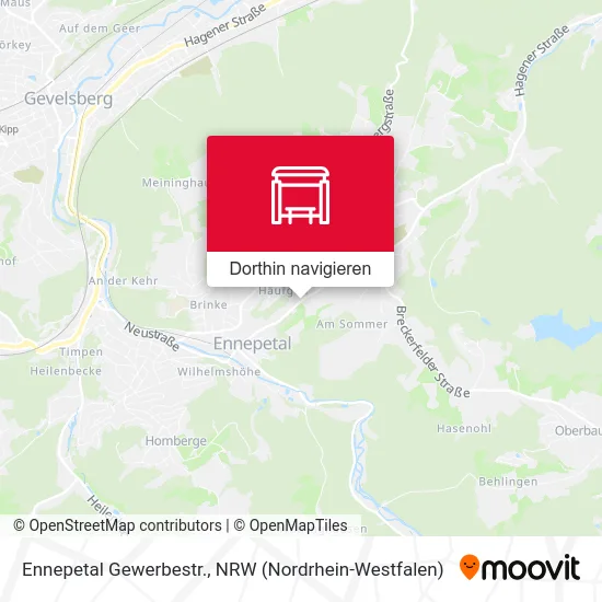 Ennepetal Gewerbestr. Karte