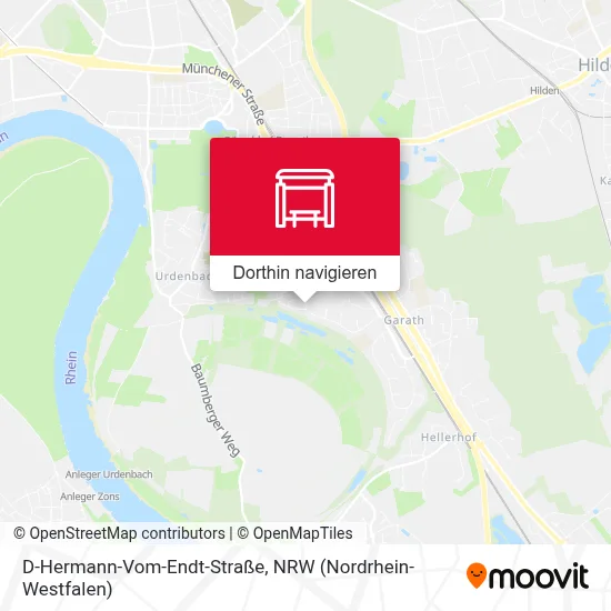 D-Hermann-Vom-Endt-Straße Karte