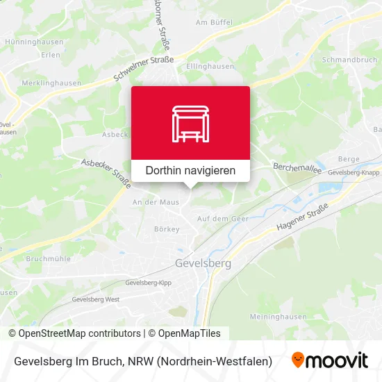 Gevelsberg Im Bruch Karte