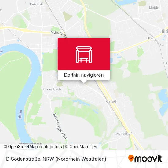 D-Sodenstraße Karte