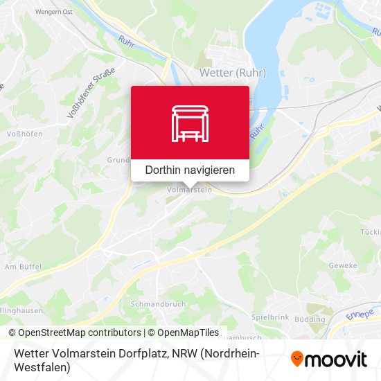 Wetter Volmarstein Dorfplatz Karte