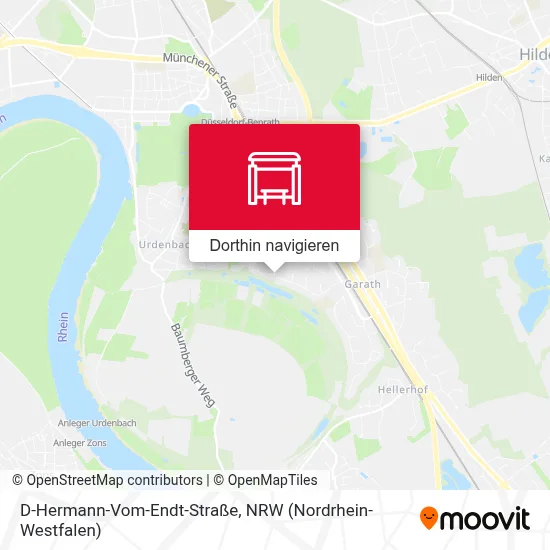 D-Hermann-Vom-Endt-Straße Karte