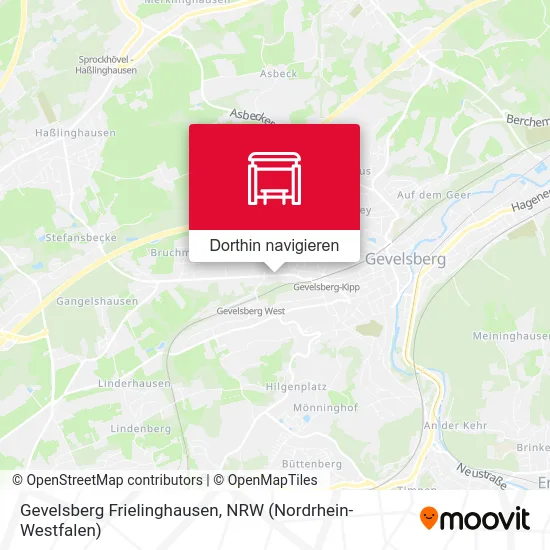 Gevelsberg Frielinghausen Karte