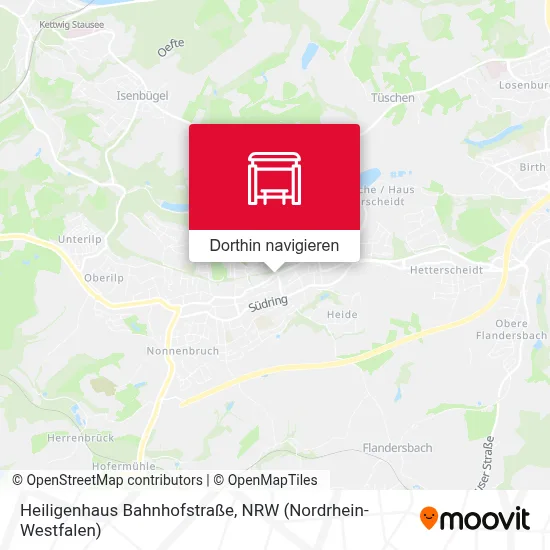 Heiligenhaus Bahnhofstraße Karte