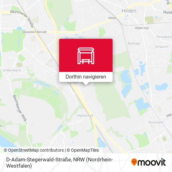 D-Adam-Stegerwald-Straße Karte