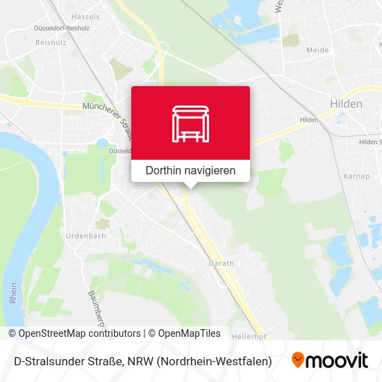 D-Stralsunder Straße Karte