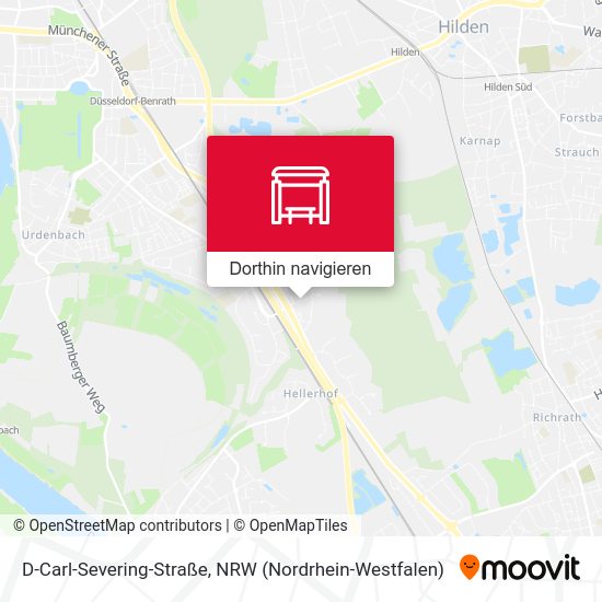 D-Carl-Severing-Straße Karte