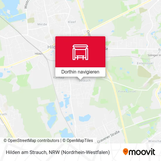 Hilden am Strauch Karte