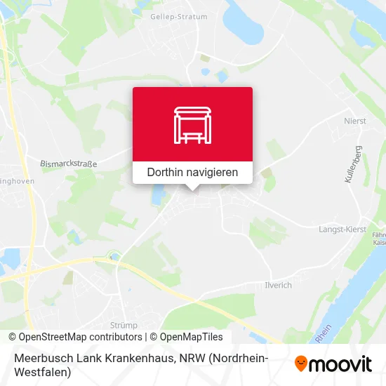Meerbusch Lank Krankenhaus Karte