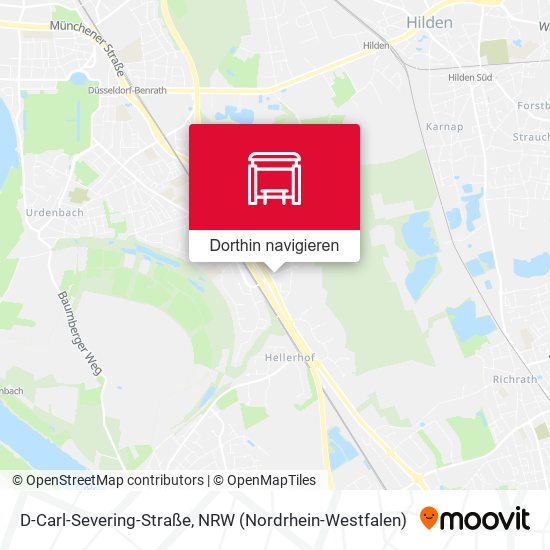 D-Carl-Severing-Straße Karte