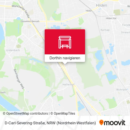 D-Carl-Severing-Straße Karte