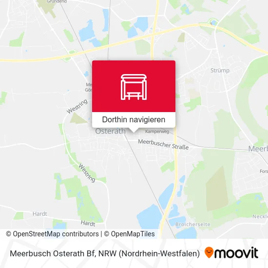 Meerbusch Osterath Bf Karte